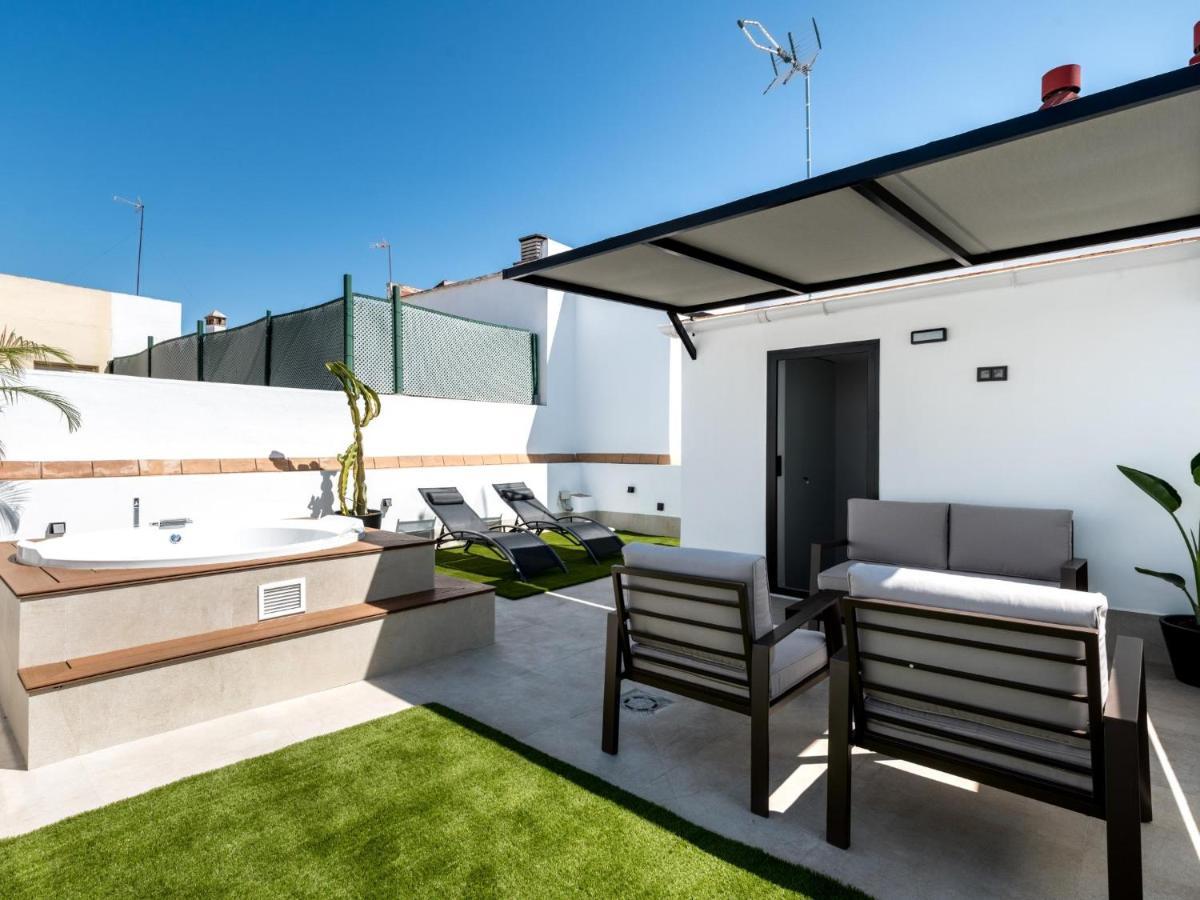 Pj Terraza Privada Banera Exterior Junto Catedral Apartment Seville Exterior photo