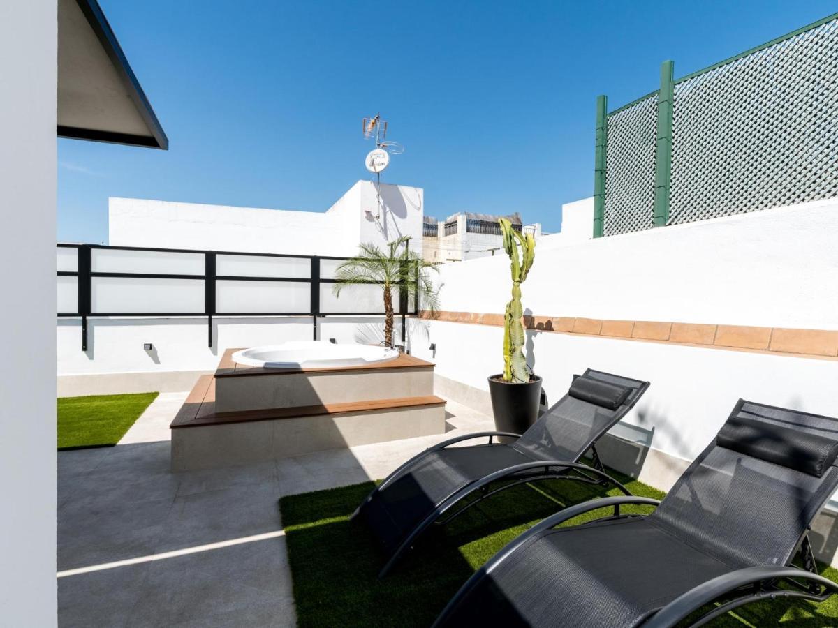 Pj Terraza Privada Banera Exterior Junto Catedral Apartment Seville Exterior photo